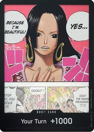 DON!! Card (Boa Hancock) (Double Pack Set Vol. 4) Foil - OP07