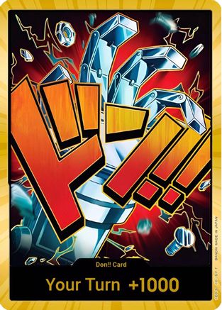 DON!! Card (Eustass "Captain" Kid) (Gold) Foil - PRB01