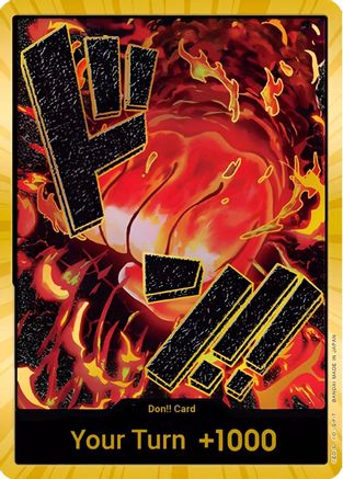 DON!! Card (Sakazuki) (Gold) Foil - PRB01