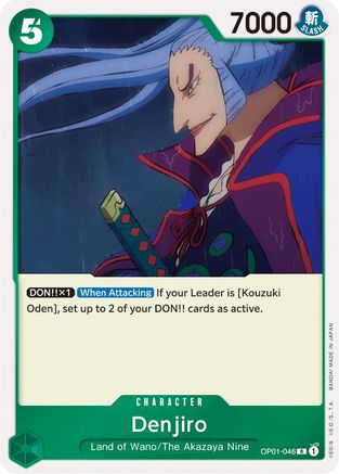 Denjiro (OP01-046) Foil