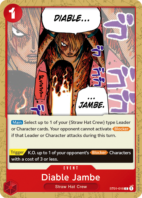 Diable Jambe (ST01-016)