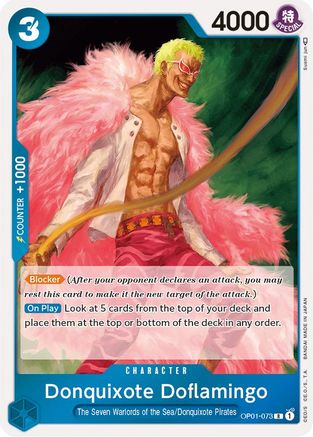 Donquixote Doflamingo (OP01-073) Foil