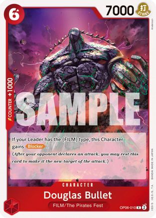 Douglas Bullet (OP06-010) Foil