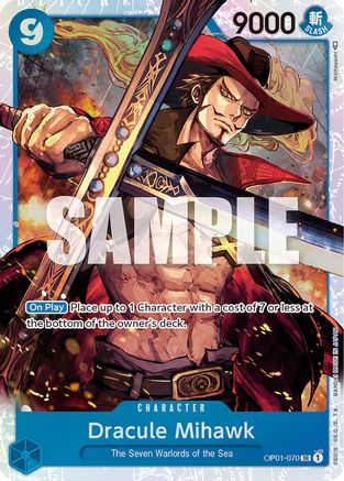 Dracule Mihawk (OP01-070) Foil