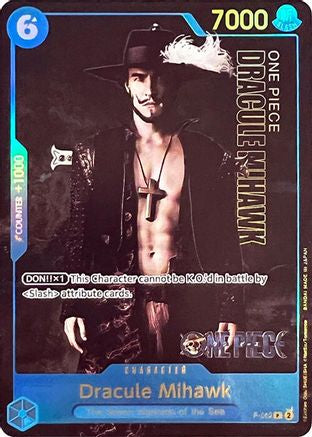 Dracule Mihawk (Premium Card Collection -Live Action Edition-) (P-052) Foil