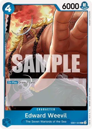 Edward Weevil (EB01-023) Foil