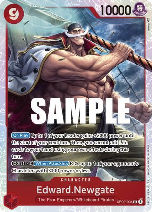 Edward.Newgate (OP02-004) Foil