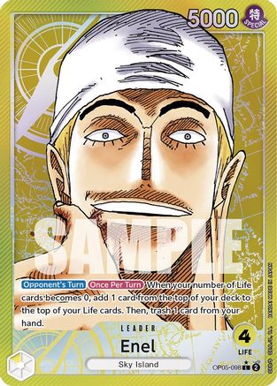 Enel (Alternate Art) (OP05-098) Foil