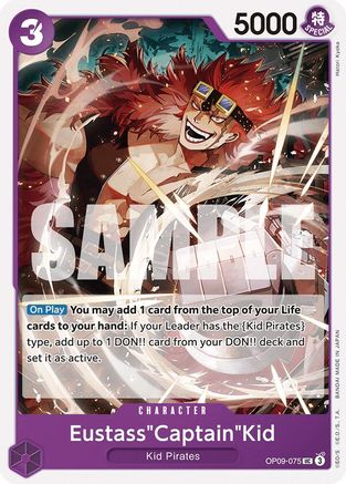 Eustass"Captain"Kid (OP09-075)