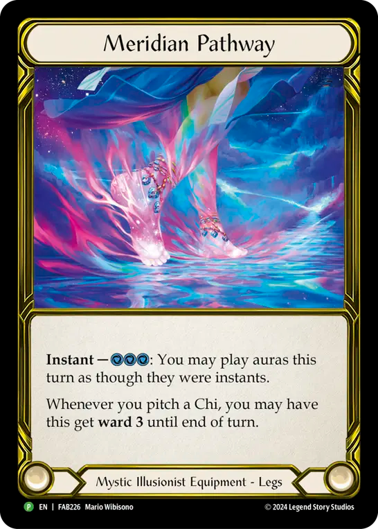 Meridian Pathway (Golden) (FAB226) Cold Foil - FaB Promos