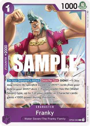 Franky (OP04-063) Foil