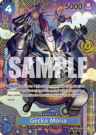 Gecko Moria (SP) (ST03-004) Foil