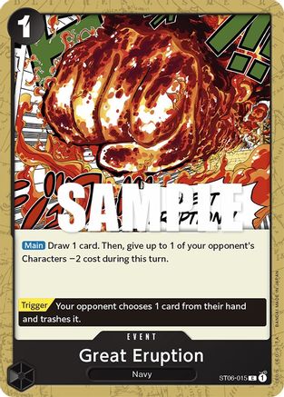 Great Eruption (ST06-015)