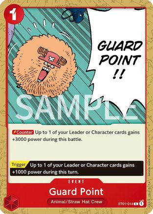 Guard Point (ST01-014) Revision Pack Cards