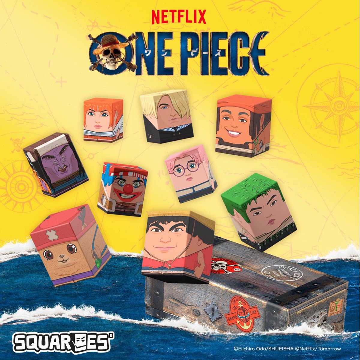 Netflix One Piece Squaroes