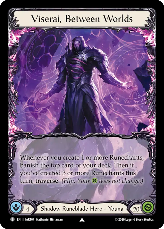 Viserai, Between Worlds // Viserai, Usurper (IAR107) - Usurp the Shadow Throne