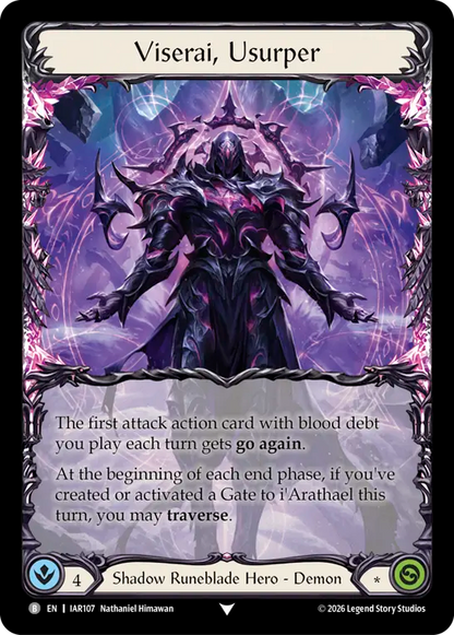 Viserai, Between Worlds // Viserai, Usurper (IAR107) - Usurp the Shadow Throne