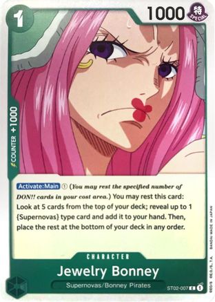 Jewelry Bonney (ST02-007) Revision Pack Cards