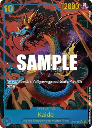 Kaido (Alternate Art) (OP05-118) Foil