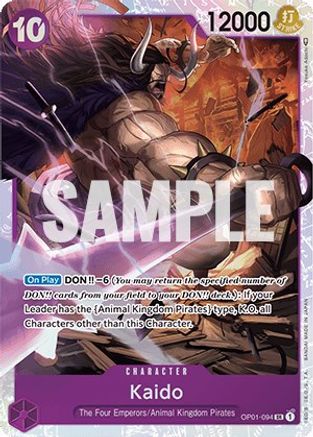 Kaido (OP01-094) Foil