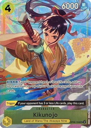 Kikunojo (Premium Card Collection -Best Selection Vol. 2-) (OP06-104) Foil