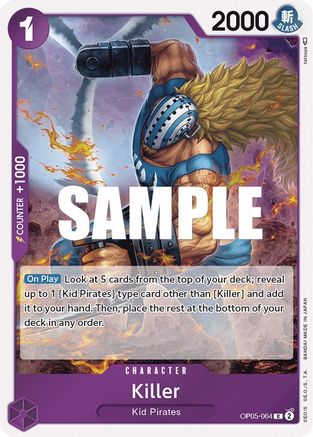 Killer (OP05-064) Foil