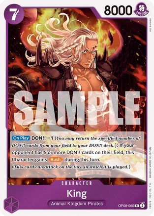 King (OP08-060) Foil
