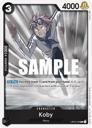 Koby (OP02-098) Foil
