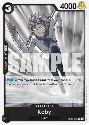 Koby (OP02-098) (Reprint)
