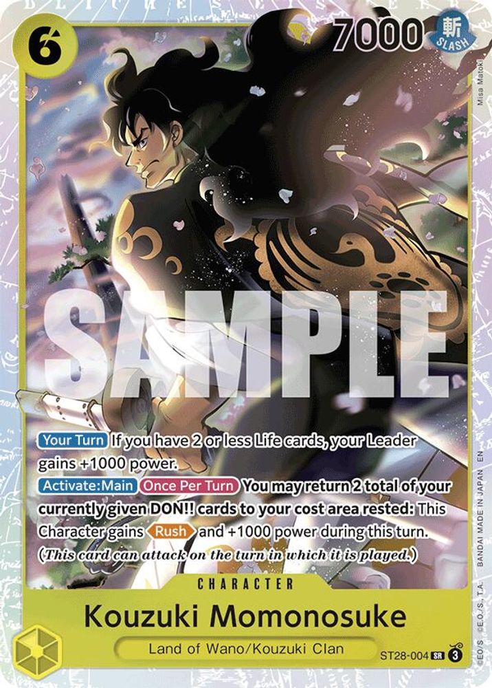 Kouzuki Momonosuke (ST28-004) Foil