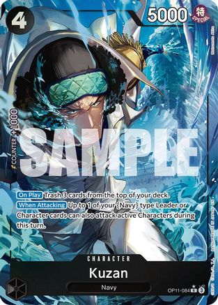 Kuzan (Alternate Art) (OP11-084) Foil