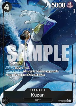 Kuzan (OP02-096) (Alternate Art) (OP02-096) Foil