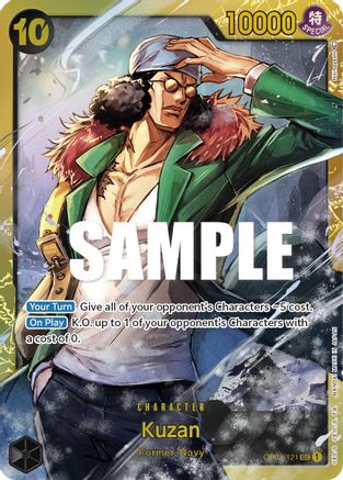 Kuzan (OP02-121) Foil