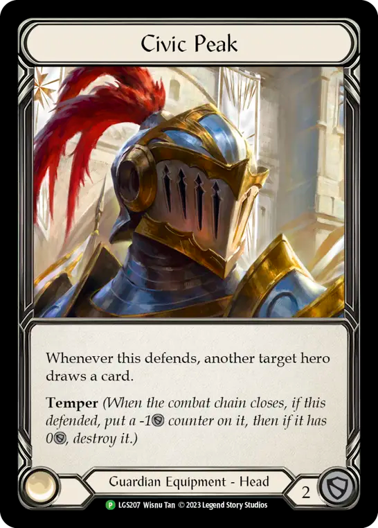 Civic Peak (LGS207) Rainbow Foil - FaB Promos