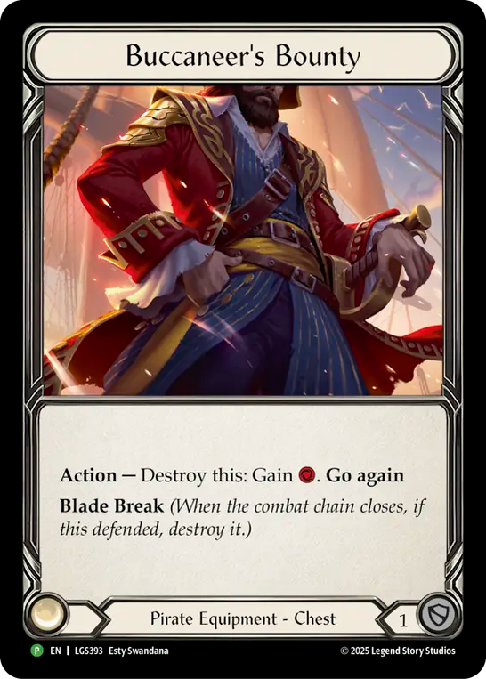 Buccaneer's Bounty (LGS393) Cold Foil - FaB Promos