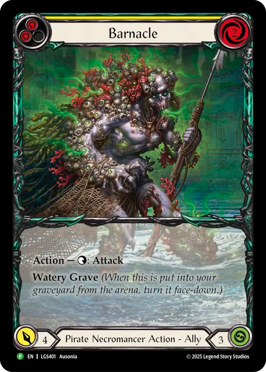 Barnacle (LGS401) Rainbow Foil - FaB Promos