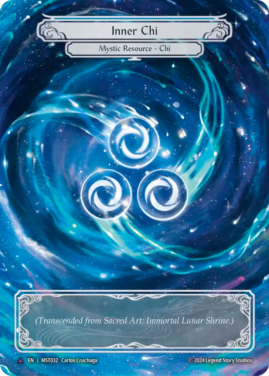 Sacred Art: Immortal Lunar Shrine // Inner Chi (Marvel) (MST032) Cold Foil - Part the Mistveil