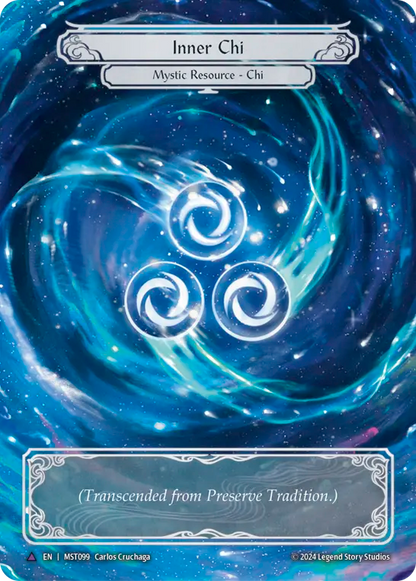 Preserve Tradition // Inner Chi (Marvel) (MST099) Cold Foil - Part the Mistveil