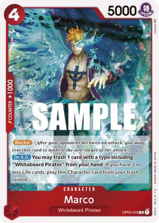 Marco (OP02-018) Foil