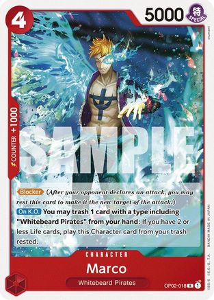 Marco (OP02-018) (Reprint)