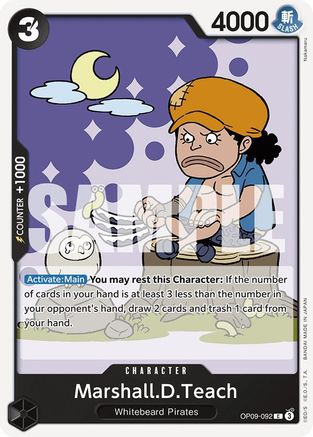 Marshall.D.Teach (OP09-092)