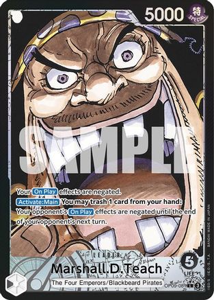 Marshall.D.Teach (Parallel) (OP09-081) Foil