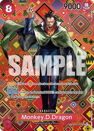 Monkey.D.Dragon (SP) (OP07-015) Foil