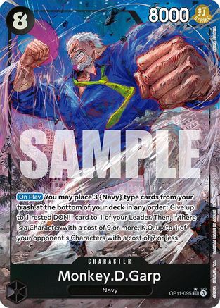 Monkey.D.Garp (Alternate Art) (OP11-095) Foil