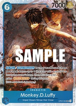 Monkey.D.Luffy (OP02-062) Foil