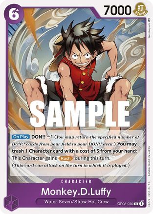 Monkey.D.Luffy (OP03-070) Foil