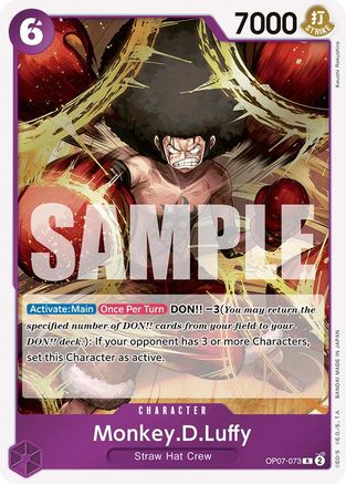 Monkey.D.Luffy (OP07-073) Foil