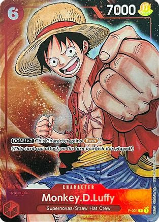 Monkey.D.Luffy (Premium Card Collection -BANDAI CARD GAMES Fest. 23-24 Edition-) (P-001) Foil