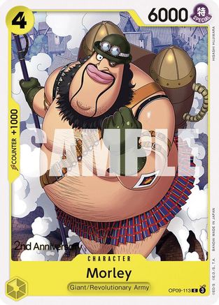 Morley (OP09-113) 2nd Anniversary Tournament Cards