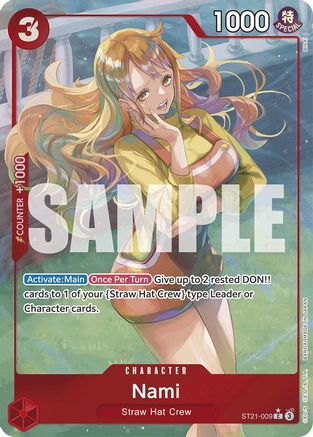 Nami (Parallel) (ST21-009) Foil